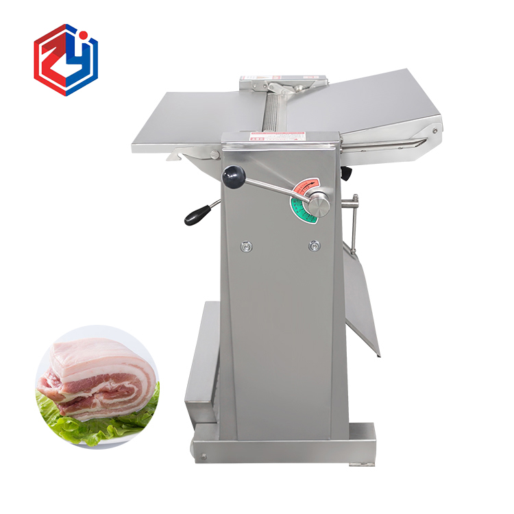 全自动猪肉去皮机的结构和控制系统是如何实现自动化操作的？