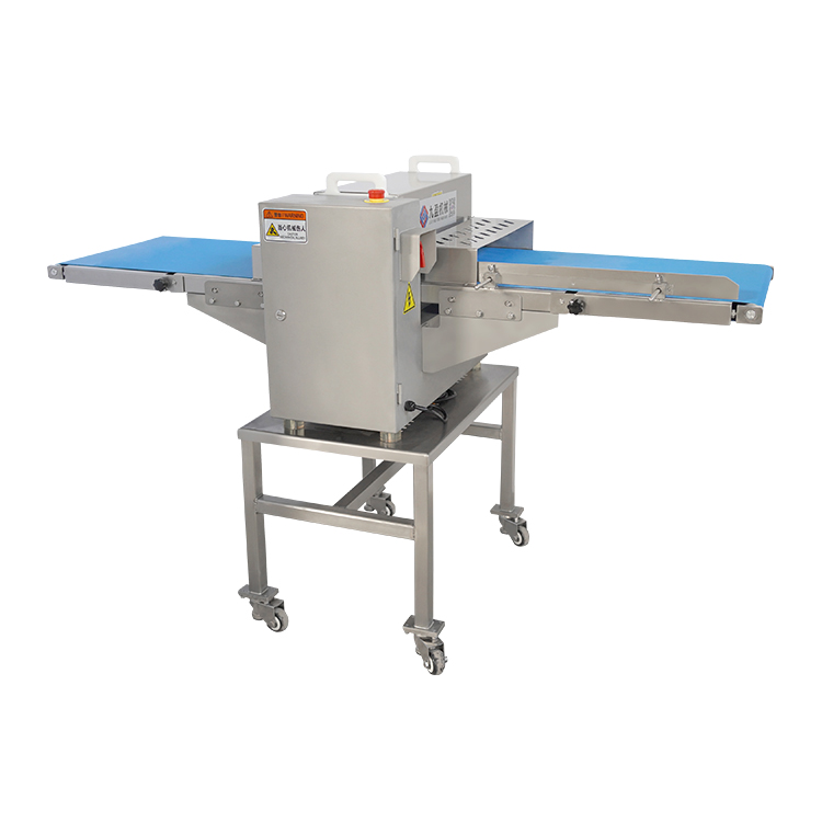 鲜肉切条机在切块调速度怎么调快慢？